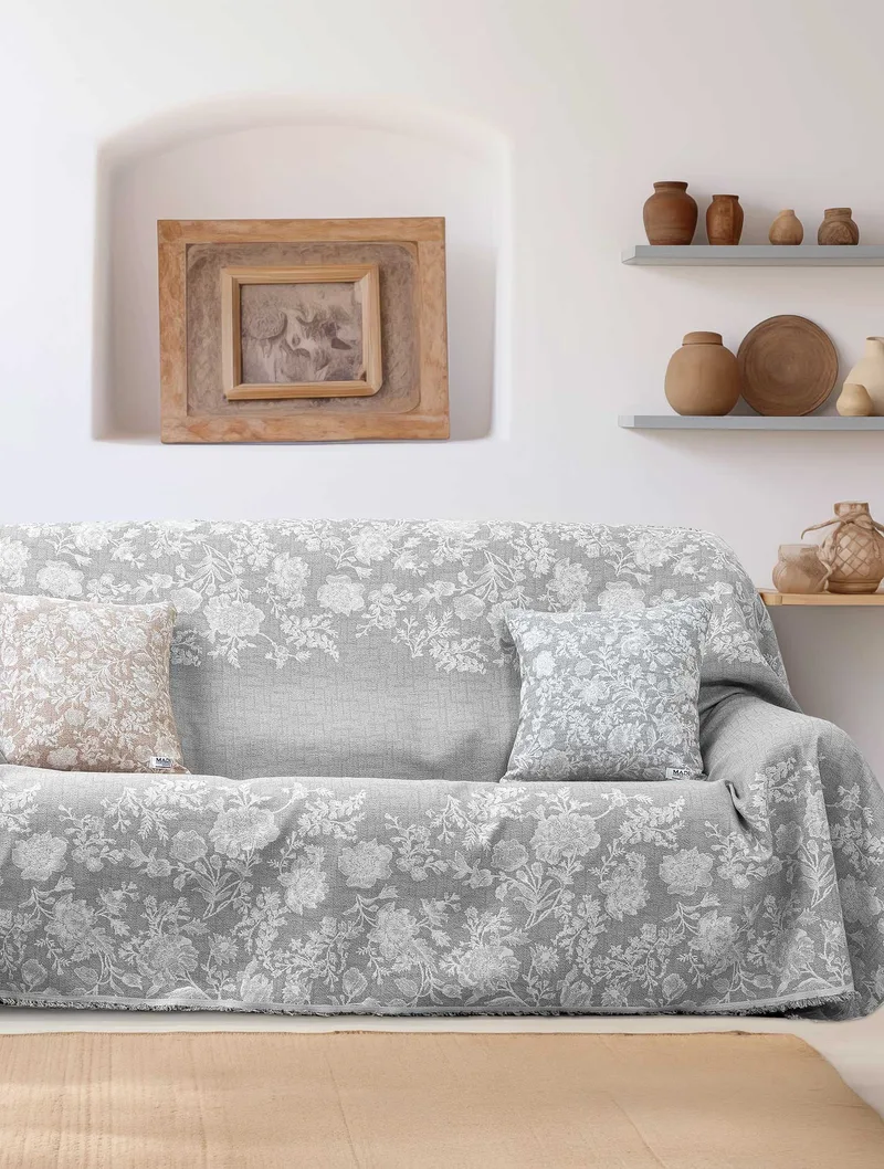 Ριχτάρι Πολυθρόνας Madi Warmora Grey 170x180