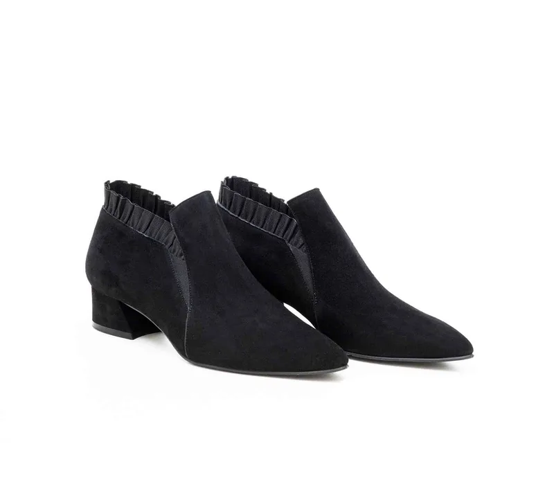 Δερμάτινα Μποτάκια Art 20FW29 Black