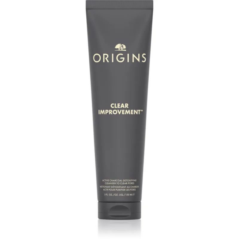 Origins Clear Improvement® Active Charcoal Detoxifying Cleanser to Clear Pores Μάσκα καθαρισμού με ενεργό άνθρακα 150 ml