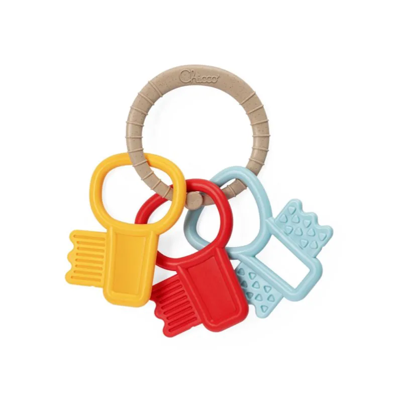 Chicco Eco+ Teething Key Ring μασητικό 3 m+ 1 τμχ