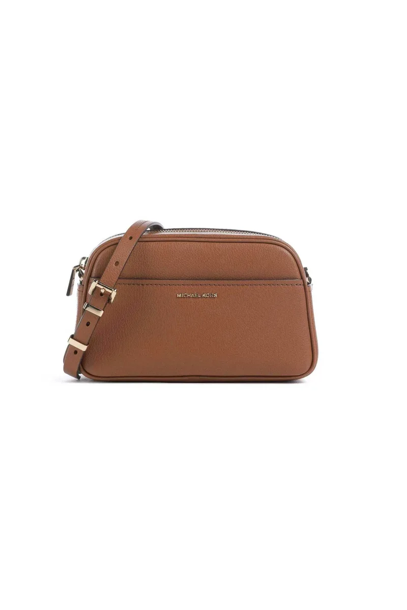 Michael Kors γυναικεία δερμάτινη τσάντα crossbody "Jet Set" - 32F5GJ6C5L Ταμπά