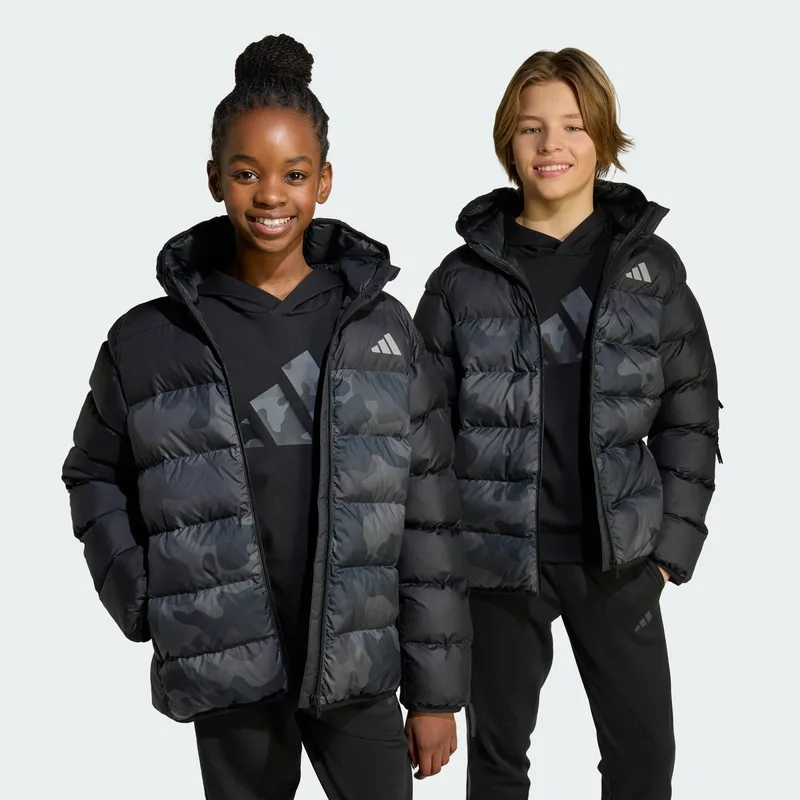 adidas Sportswear Synthetic Down Allover-Print Παιδικό Puffer Μπουφάν (9000253468_1469)