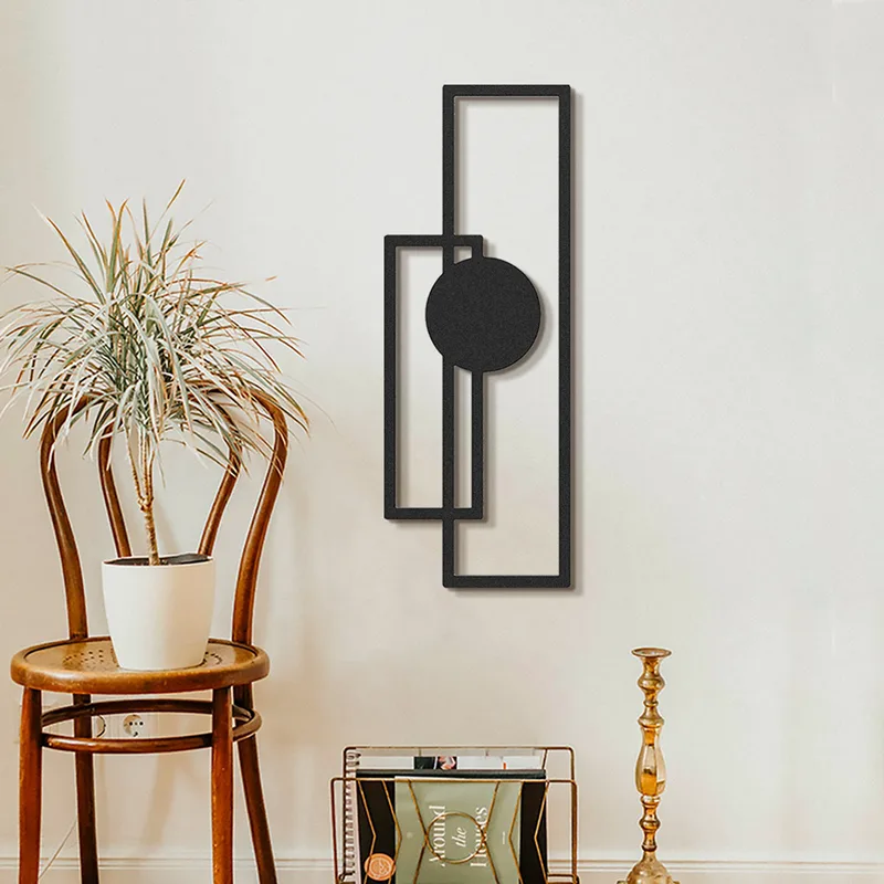 Μεταλλικό Διακοσμητικό Τοίχου Trident - Apt431Ms 507Atp1129 32x85 cm