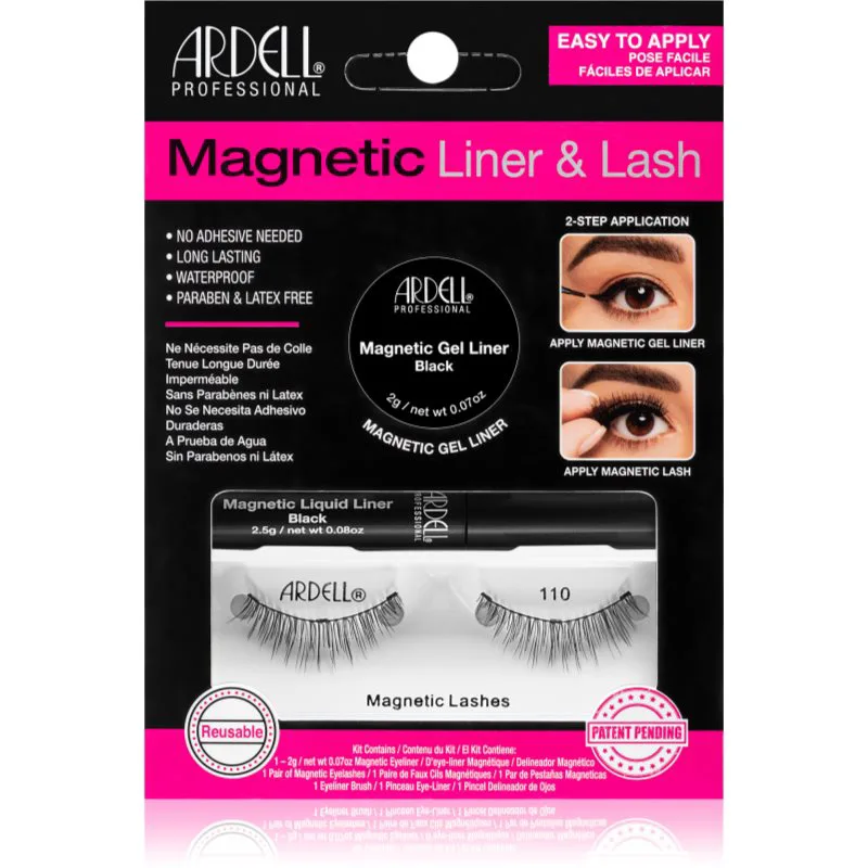 Ardell Magnetic Liner & Lash μαγνητικές βλεφαρίδες για τις βλεφαρίδες τύπος 110