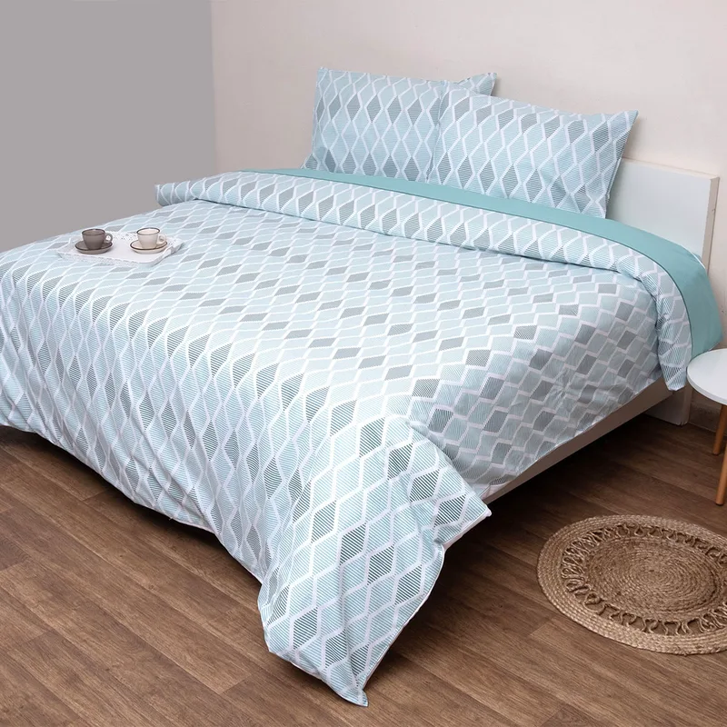 Παπλωματοθήκη Υπέρδιπλη (Σετ 220x240) Viopros Fresh Λάρα