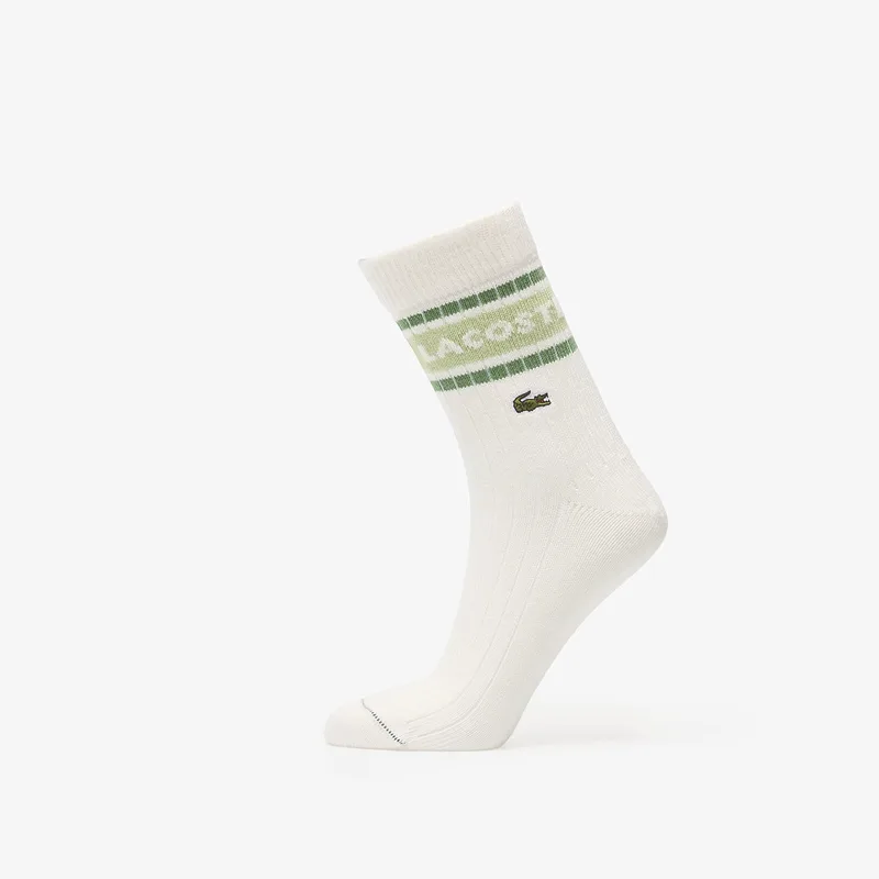 LACOSTE Socks Flour/ Birch-Lamb'S Lettuce 35-38