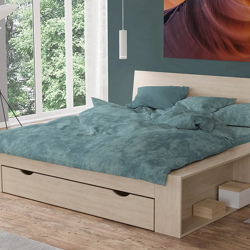 Σεντόνια King Size (Σετ) 240X270 Dimcol Premium Shadow 616 Χωρίς Λάστιχο (240x270)