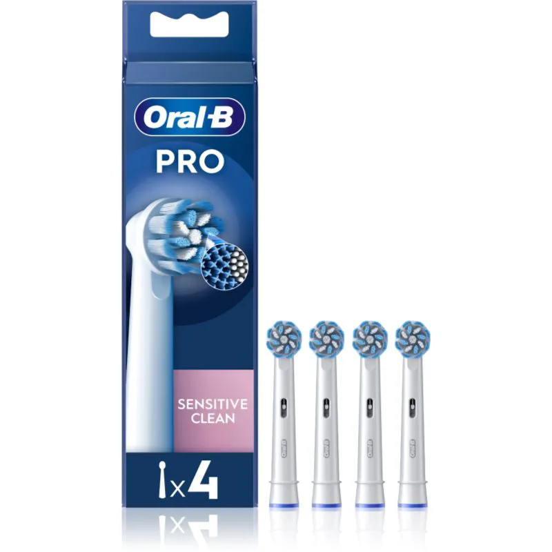 Oral-B PRO Sensitive Clean ανταλλακτική κεφαλή για οδοντόβουρτσα 4 τμχ