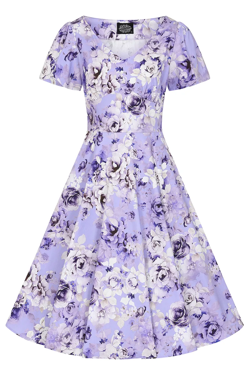 vintage floral φόρεμα Bonny