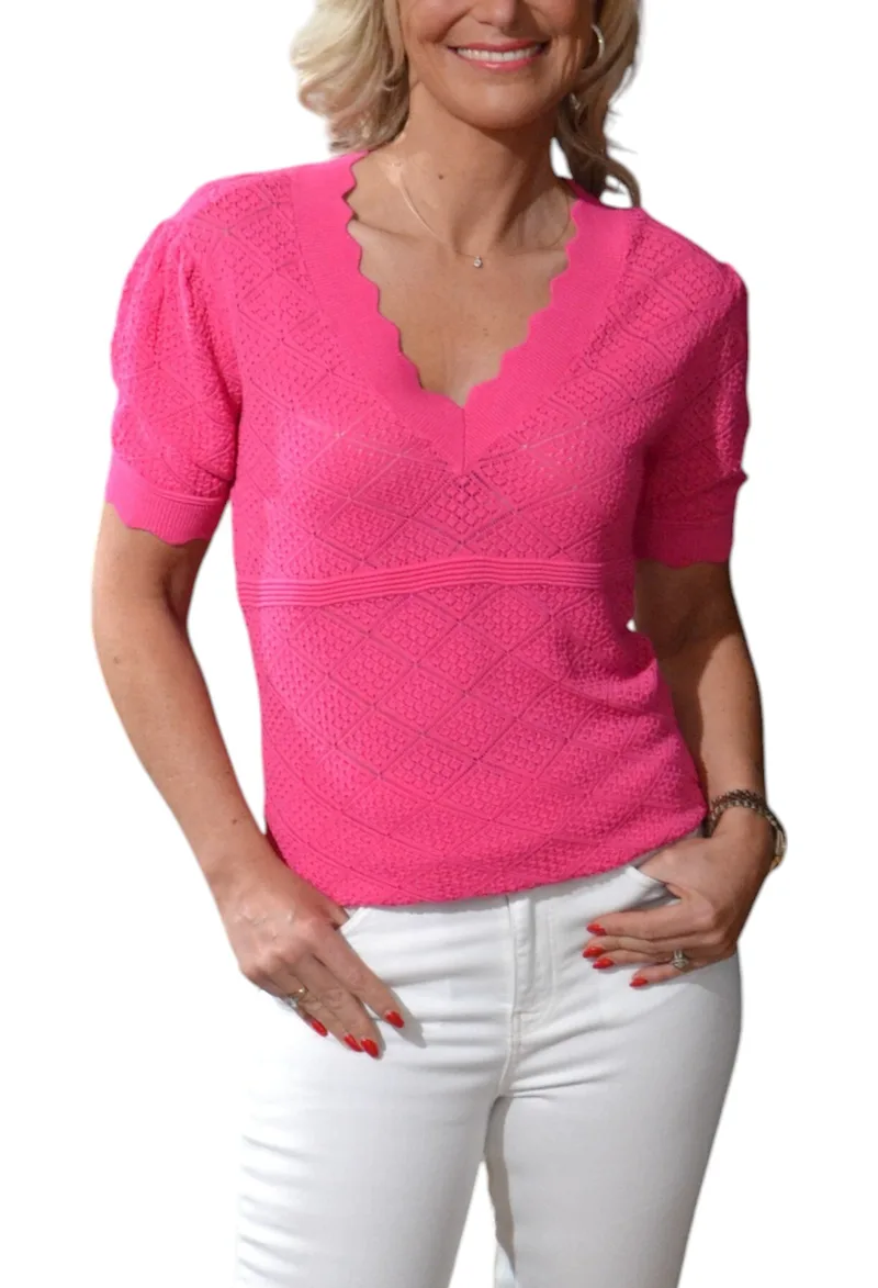 Top Silvian Heach Morghul PGP22551MA-FUCHSIAP Γυναικείο
