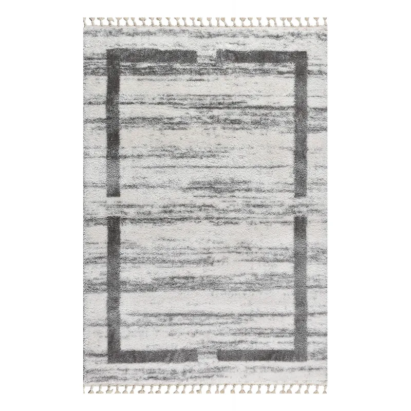 Χαλί (200x280) Polcarpet Silky Shaggy 799 Cream Grey
