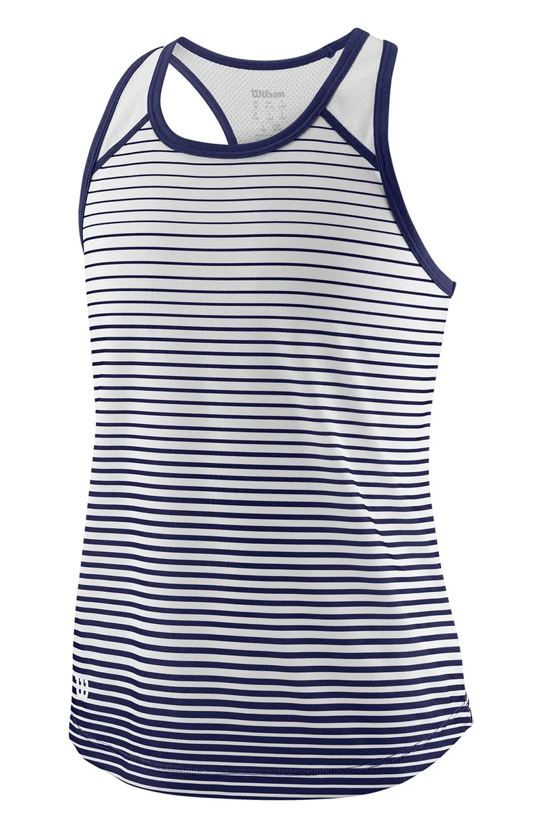 Μπλούζα Αμάνικη Wilson Team Striped WRA769803-00 Κορίτσι