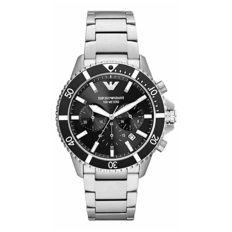 EMPORIO ARMANI Diver Stainless Steel Bracelet AR11360