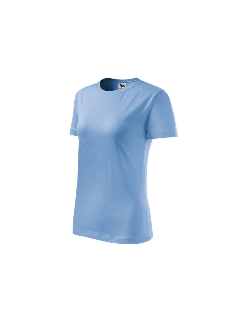 Malfini Γυναικείο Διαφημιστικό T-shirt Κοντομάνικο σε Γαλάζιο Χρώμα MLI-13315