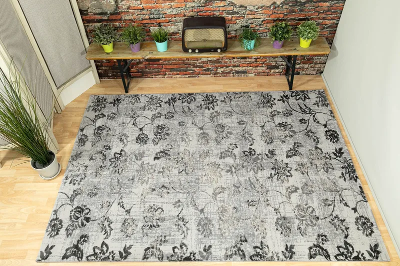 Χαλί Σαλονιού 155X230 Ezzo All Season Venice 9679Bcd Grey (155x230)