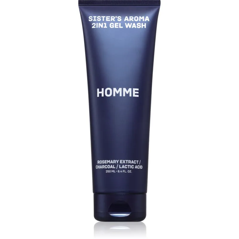 Sister's Aroma Homme τζελ για ντους για άντρες 2 σε 1 250 ml