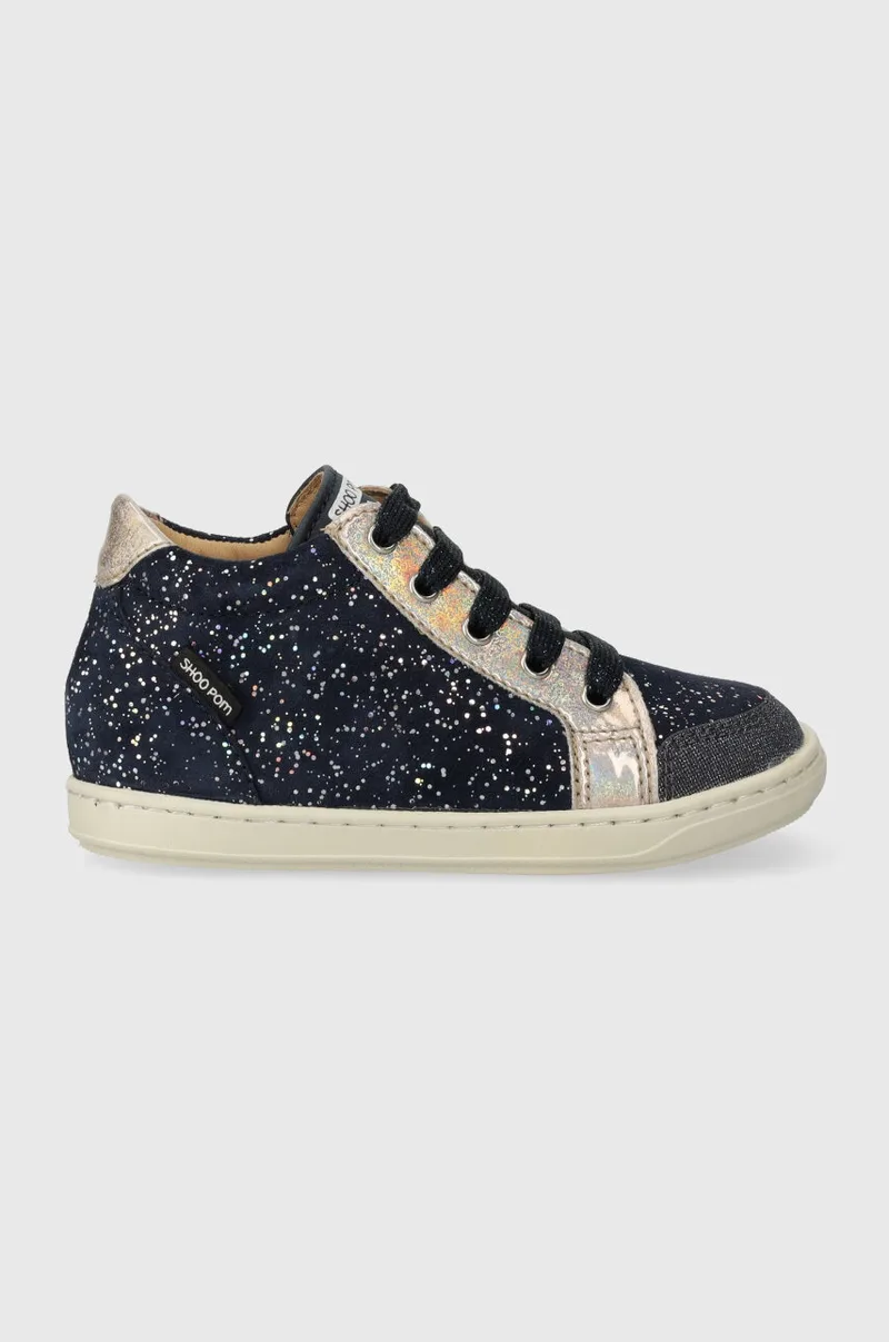 Παιδικά δερμάτινα sneakers Shoo Pom