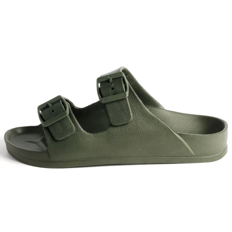 Emerson M Two-Strap Sliders (241.EM95.25-Army Green)