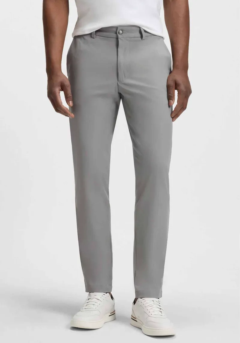BOSS Υφασμάτινο Παντελόνι της σειράς P Kaiton - 50543945 070 Open Grey