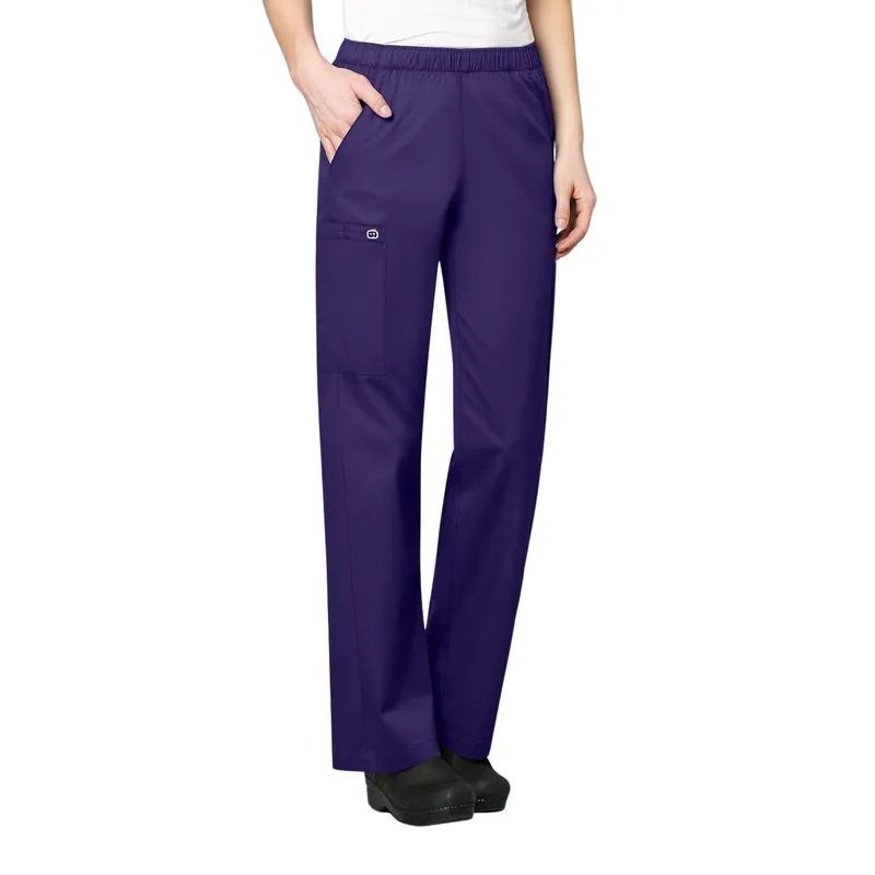 Παντελόνι Γυναικείο Υγειονομικών Wonderwink WonderWork Pull-On Cargo Grape