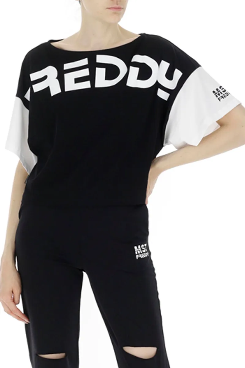 Μπλούζα Κοντομάνικη Freddy Color Block S2WMAT2-NW40 Γυναικείο