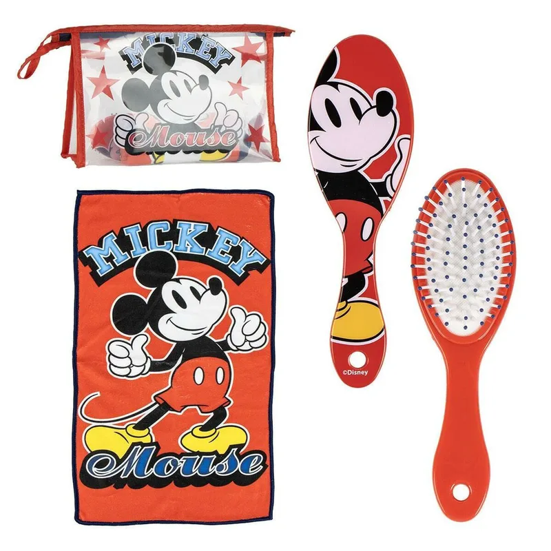 Disney Mickey Σετ Προσωπικής Υγιεινής +amp; Νεσεσέρ Ταξιδιού