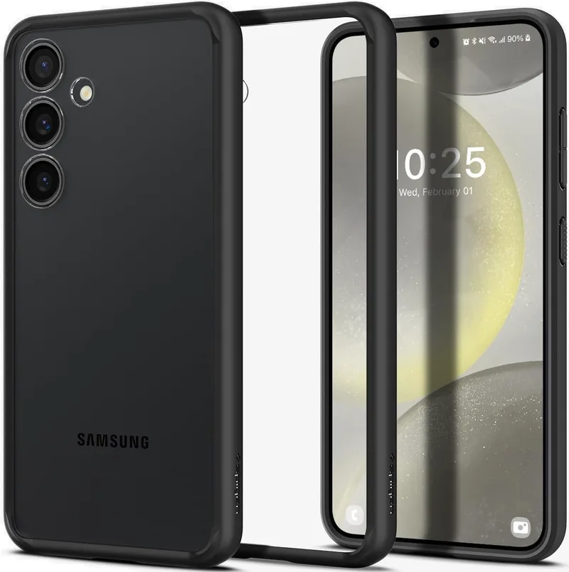 Σκληρή Θήκη - Samsung Galaxy S24 - Spigen Ultra Hybrid - Matte Black (ACS07352)