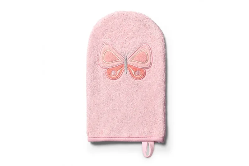 Γάντι Πλυσίματος BabyOno Bamboo Ροζ BN347/07