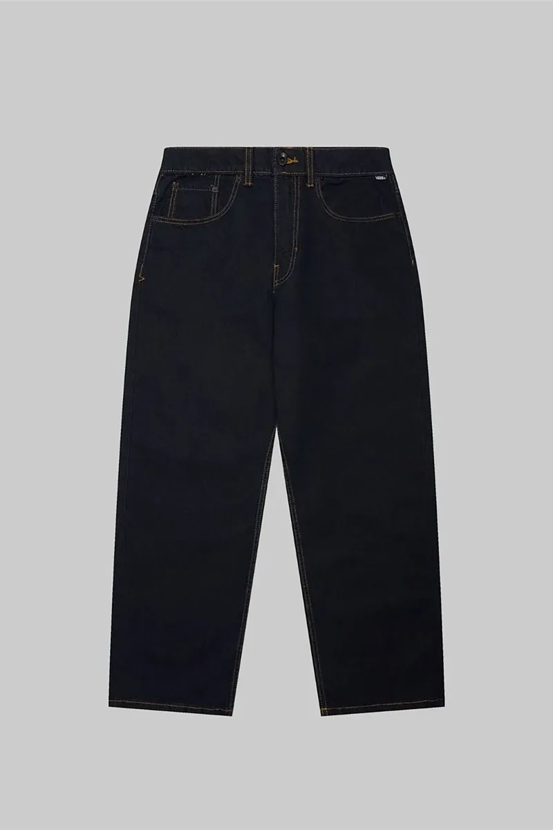 Vans ανδρικό τζιν παντελόνι πεντάτσεπο Loose Fit "Loose Check-5" - VN000PH6DRR1 Denim Blue Σκούρο