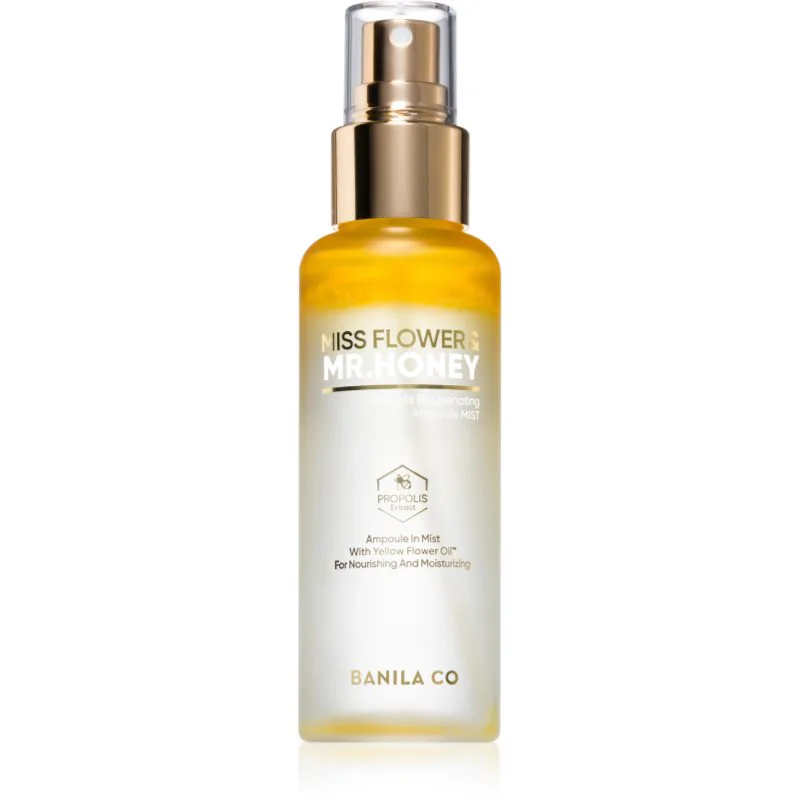 Banila Co. Miss Flower & Mr. Honey Propolis Rejuvenating Ενεργοποιητική ενυδατική ομίχλη με αναζωογονητικά αποτέλεσματα 99 ml