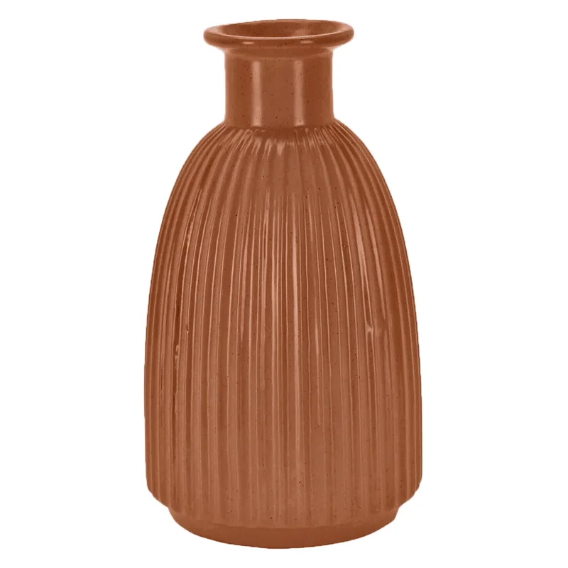 Διακοσμητικό Βάζο (Φ13.5x20) K-M Brown 095004720