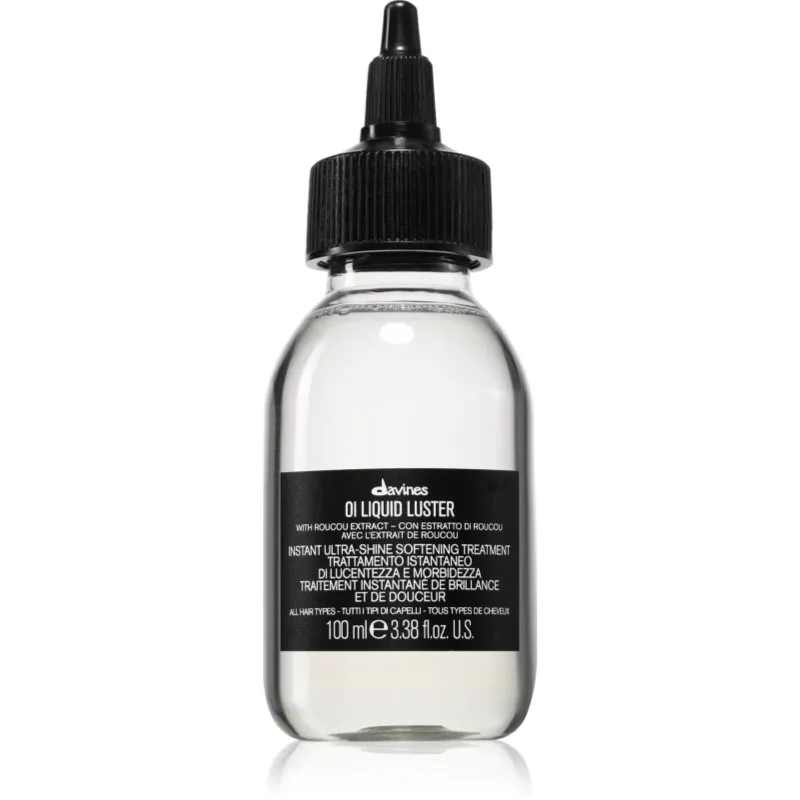 Davines Oi Liquid θεραπεία χωρίς ξέβγαλμα για μια υγιή λάμψη για όλους τους τύπους μαλλιών 100 ml