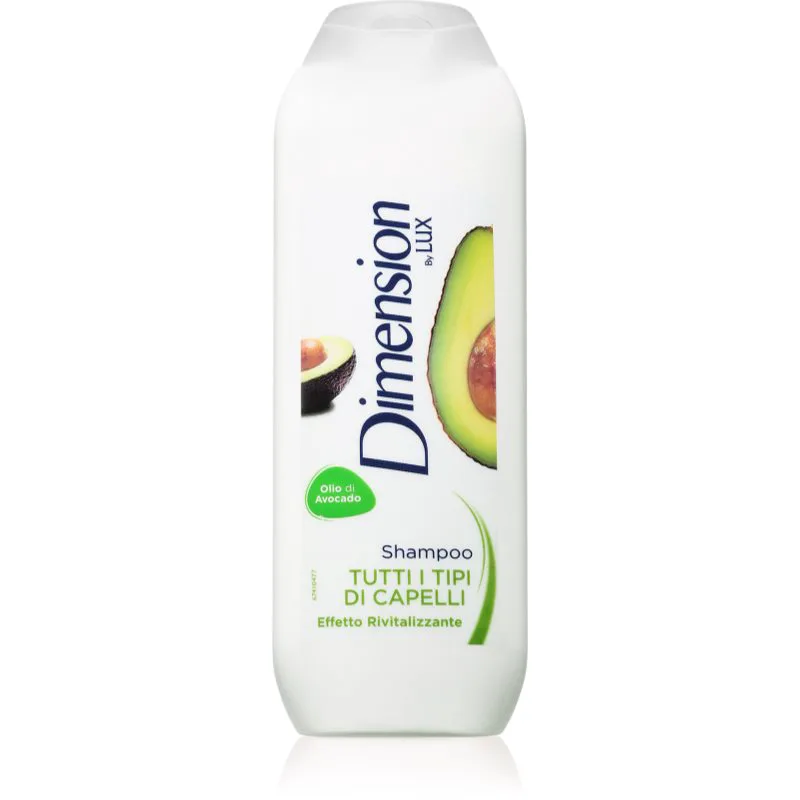 Dimension by Lux Avocado σαμπουάν για όλους τους τύπους μαλλιών 250 ml