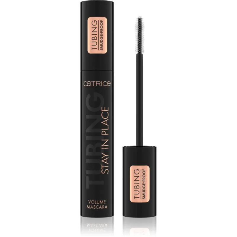 Catrice TUBING Stay In Place μάσκαρα για όγκο απόχρωση 010 Panda-Proof Black 11 ml