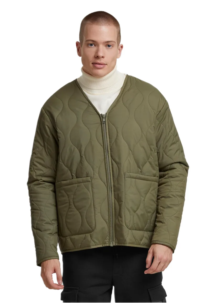 Padded Quilting Jacket Urban Classics TB7248-00176 Olive
