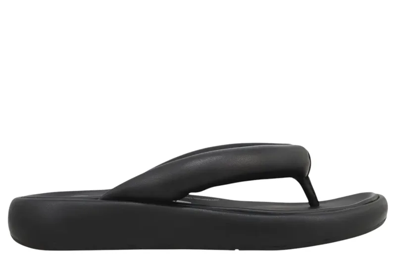 Σαγιονάρες Fitflop Iqushion Wrapped HF5-001-BLACK Γυναικείο