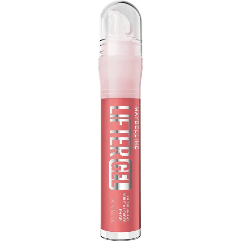 Maybelline Lifter Gel Lip Oil Gel Ενυδατικό Λάδι Χειλιών με Έλαιο Passion Fruit που Χαρίζει Όγκο & Λάμψη 66ml - 006 Strawberry Shake