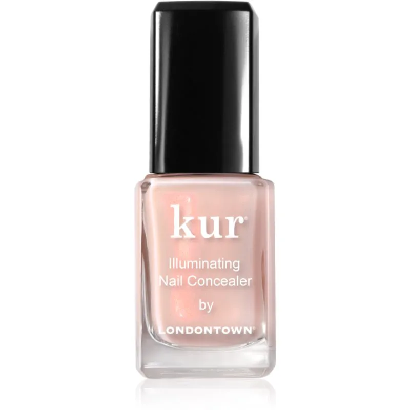 LONDONTOWN Kur Illuminating Nail Concealer λαμπερό βερνίκι νυχιών απόχρωση Bubble 12 ml