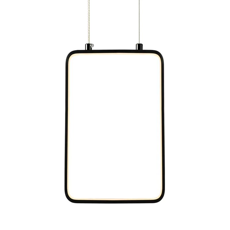 Φωτιστικό Οροφής Μονόφωτο LED Aca Symetria V30LEDP18BK Black
