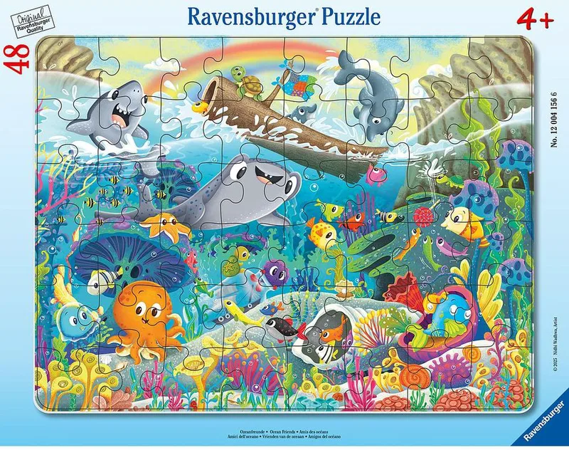 ΠΑΖΛ ΥΠΟΘΑΛΑΣΣΙΟΣ ΚΌΣΜΟΣ RAVENSBURGER 40 ΤΕΜ.