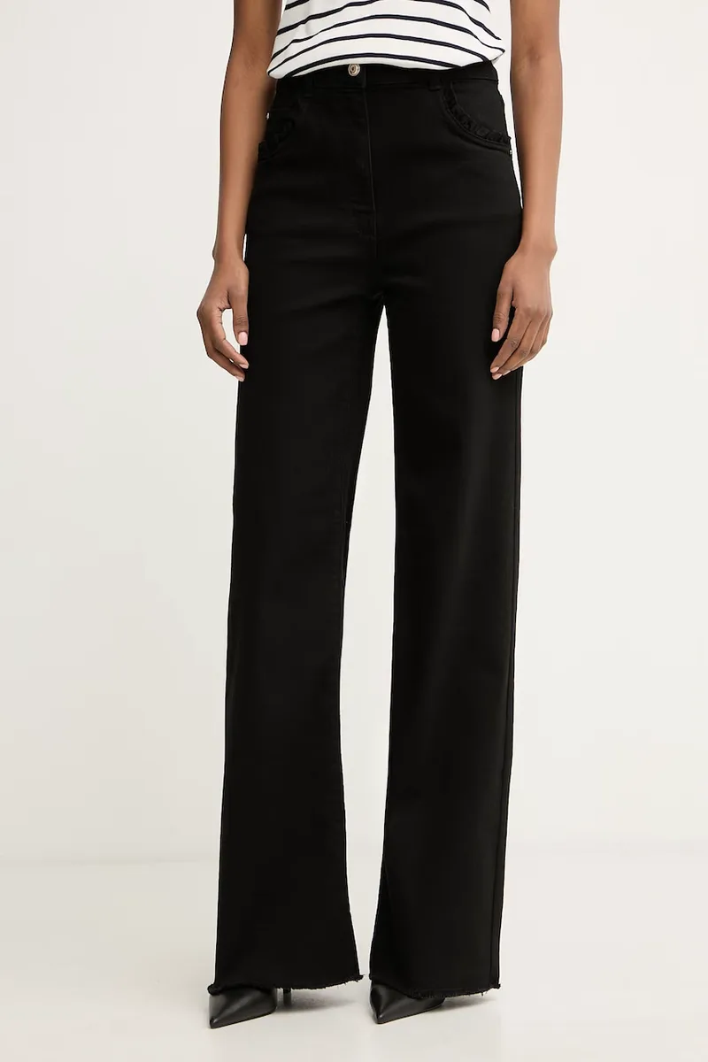 Morgan τζιν wide leg γυναικεία