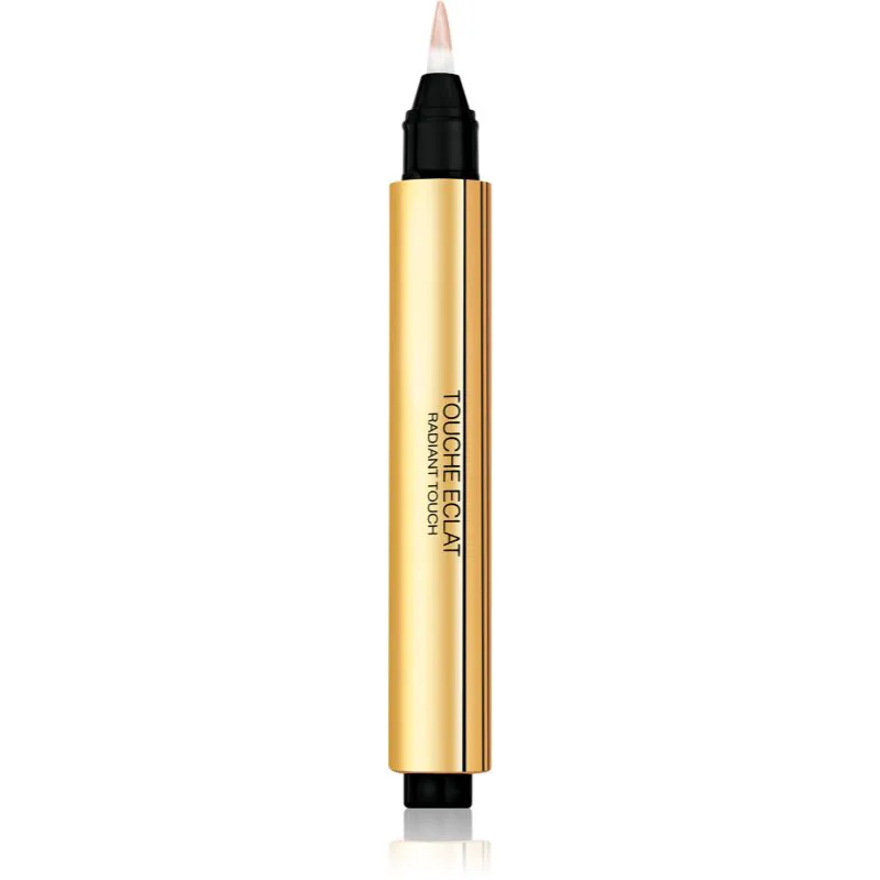 Yves Saint Laurent Touche Éclat Radiant Touch Λαμπρυντικό με μικρο-ανακλαστικά φωτός σε πενάκι για όλους τους τύπους επιδερμίδας απόχρωση 1 Rose Lumiè