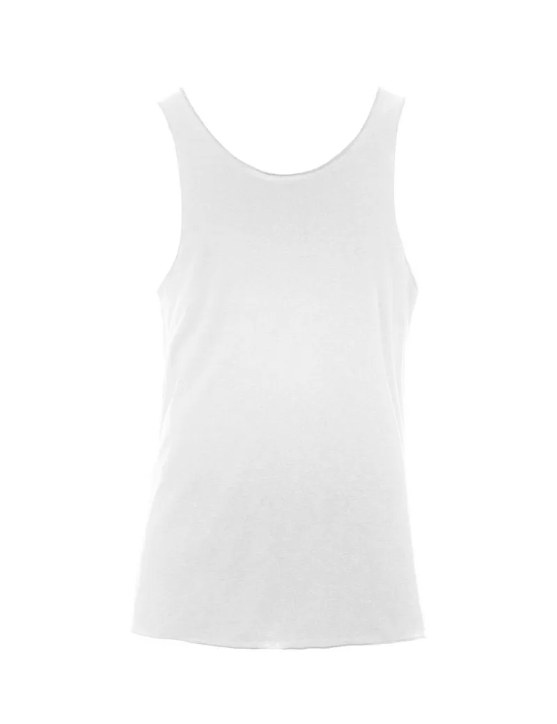 Unisex αμάνικη φλάμα μπλούζα About Basics Myst - 00570 White