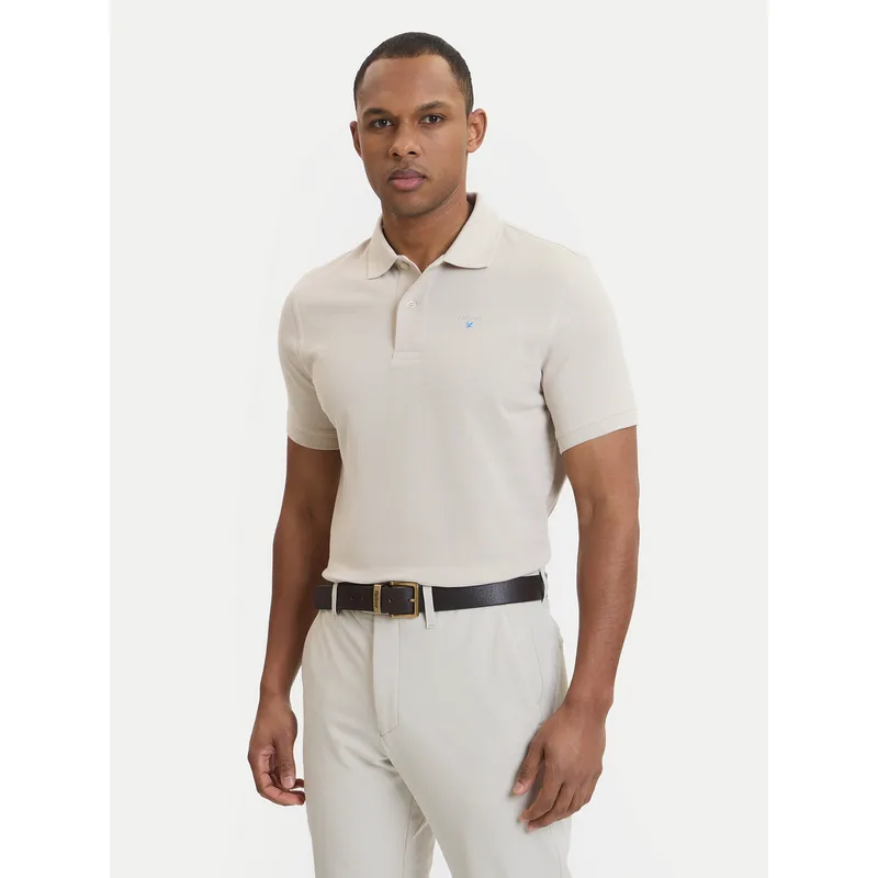 Barbour Polo Original Sports MML0358BE12 Μπεζ Regular Fit