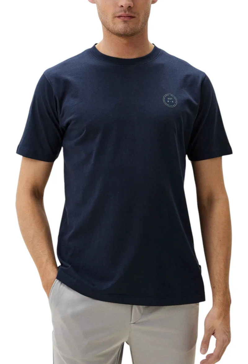 Μπλούζα Κοντομάνικη Mexx T-shirt with back print SS MF007809441M-Navy Ανδρικό