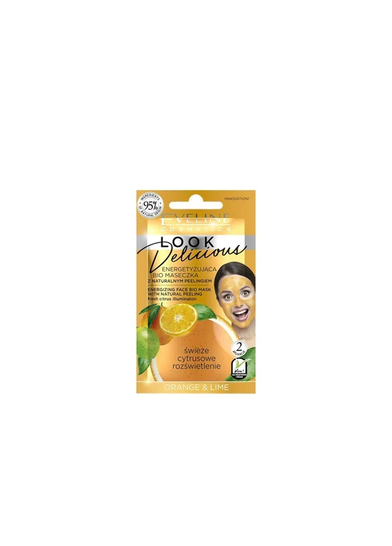 L'Oreal Paris & More - LOOK DELICIOUS ENERGIZING FACE BIO MASK ORANGE