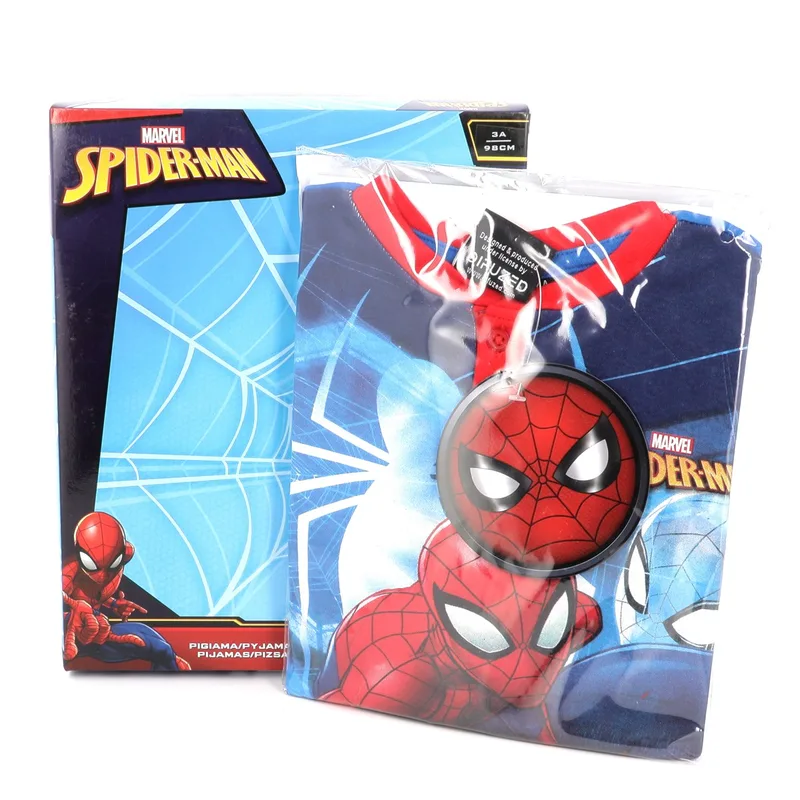 Παιδική Πιζάμα για Αγόρι Marvel Spiderman Χρώματος Μπλε SPI23-3216A