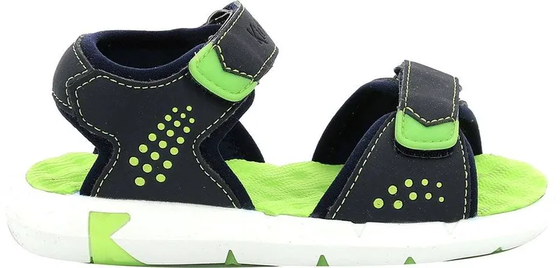 ΠΕΔΙΛΑ KICKERS JUMANGAP 858670 ΣΚΟΥΡΟ ΜΠΛΕ/ΠΡΑΣΙΝΟ FLUO (EU:30)