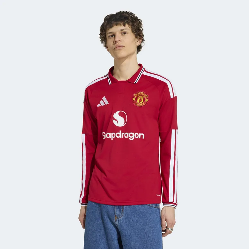 adidas Manchester United 26/27 Home Jersey Long Sleeve (9000290147_77034)