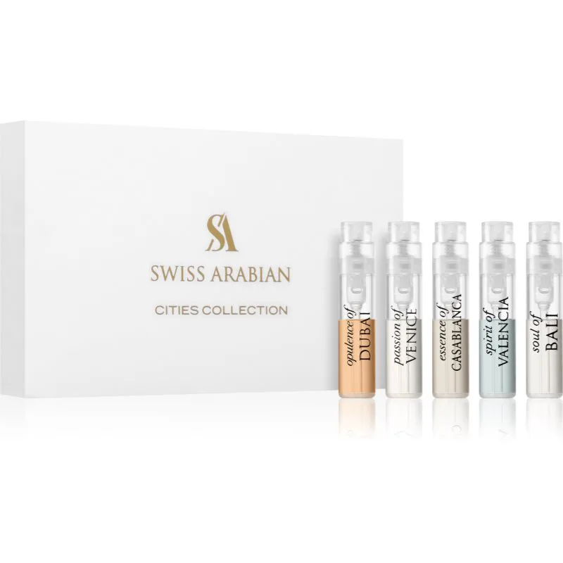 Swiss Arabian Cities Collection Σετ unisex 5x1.7 ml